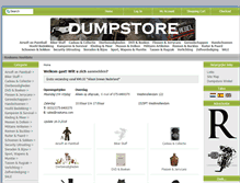 Tablet Screenshot of dumpstore.nl